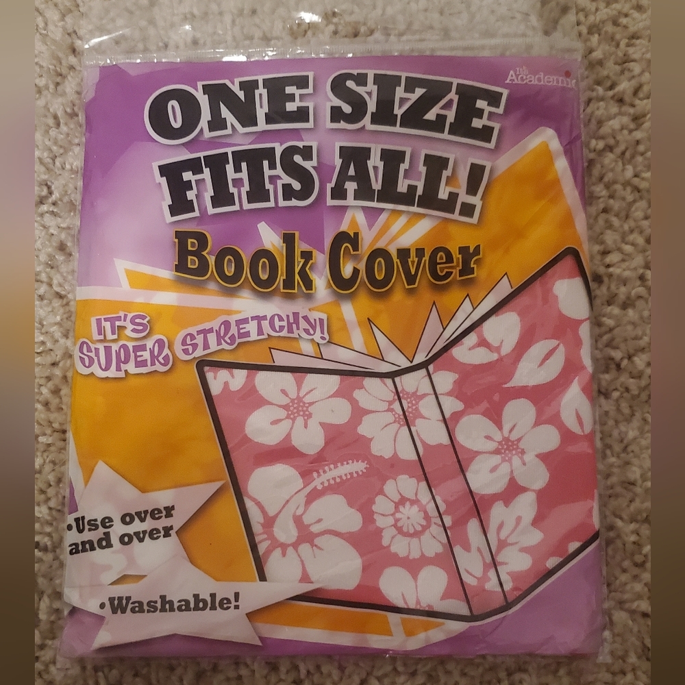 Book Cover One Size Fits All 🌺